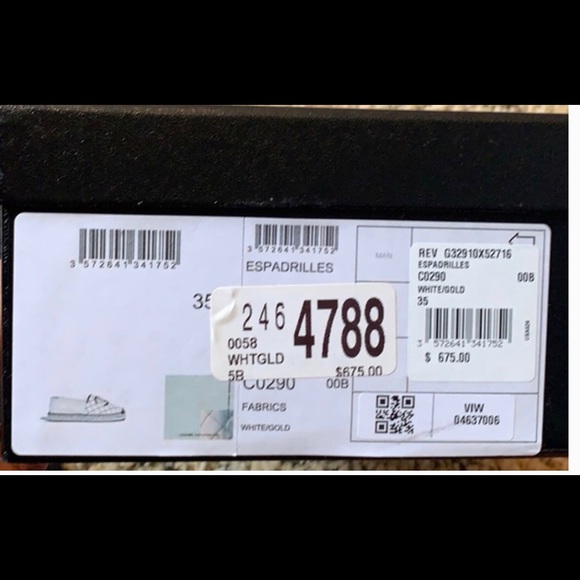 CHANEL SHOES - ESPADRILLES  SIZE 35 (5) - Picture 6 of 6